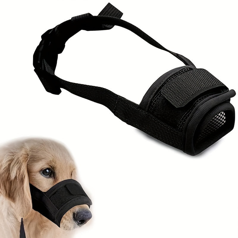 Muselière Anti-Morsure Respirante pour Chien