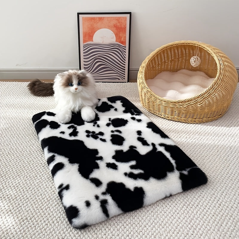 Tapis Doux en Fausse Fourrure pour Chiens et Chats
