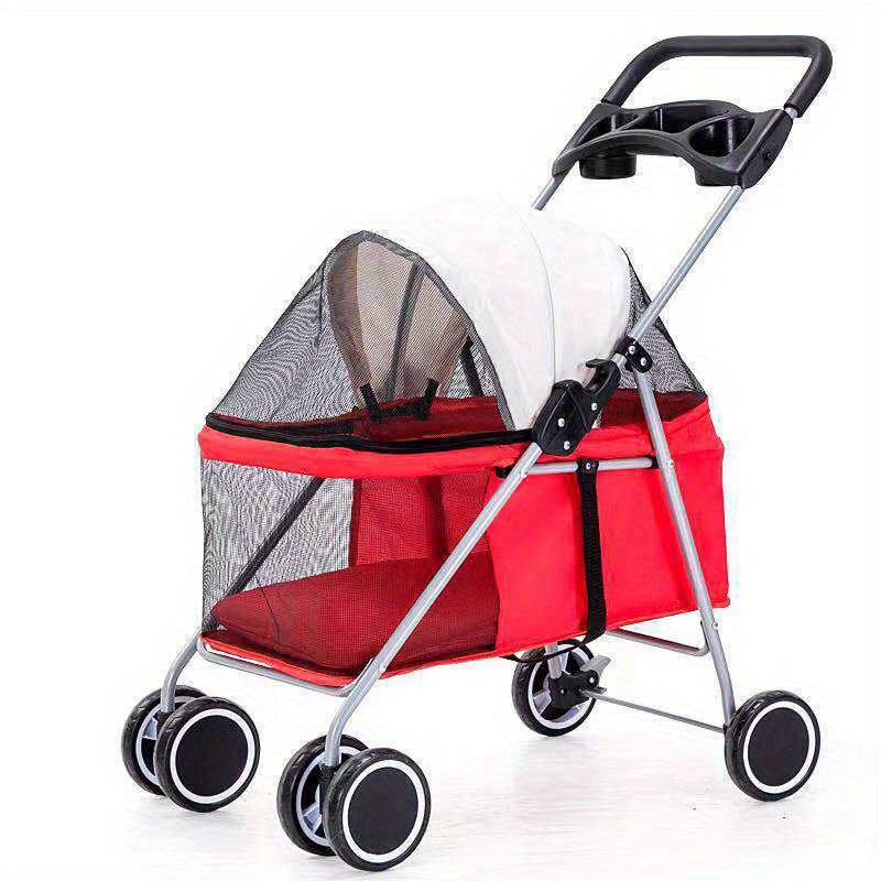 Poussette Pliable pour Chiens et Chats