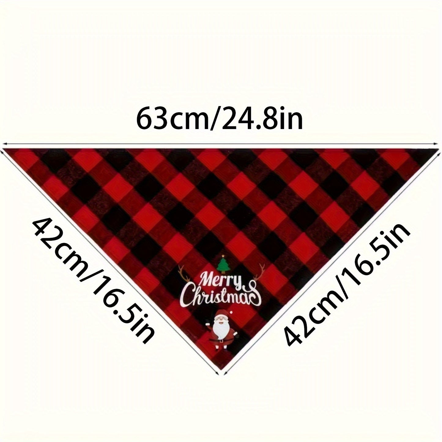 Foulard de Noël "Merry Christmas" pour Chiens