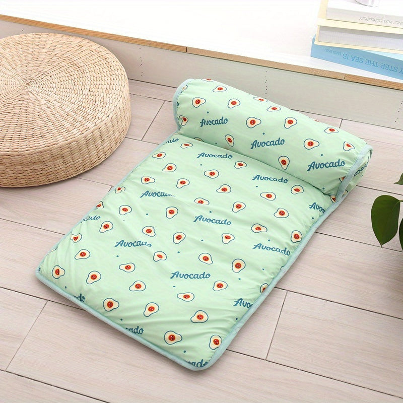 Tapis Rafraîchissant avec Oreiller pour Chien