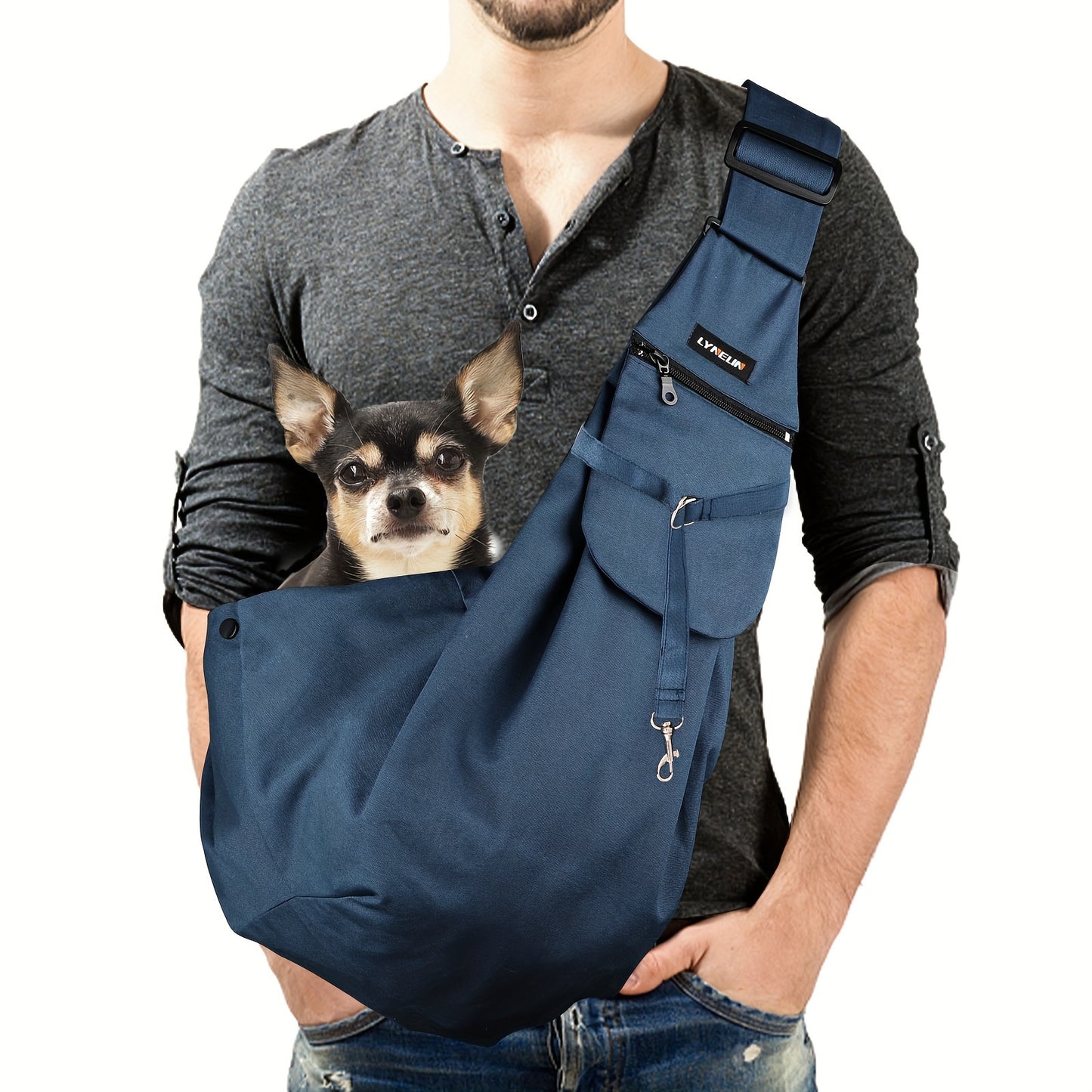Sac d'Épaule Réversible pour Petits Animaux