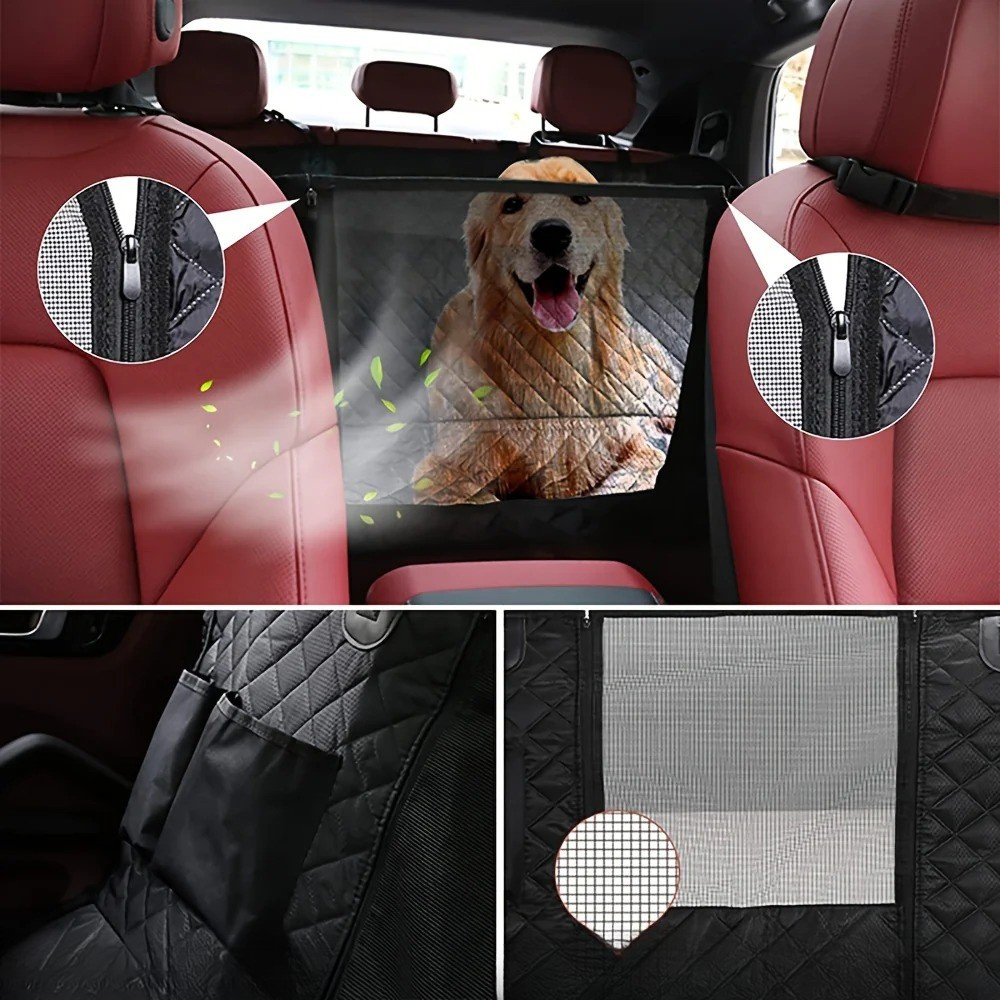 Housse de Siège Voiture pour Chien Antidérapante et Imperméable