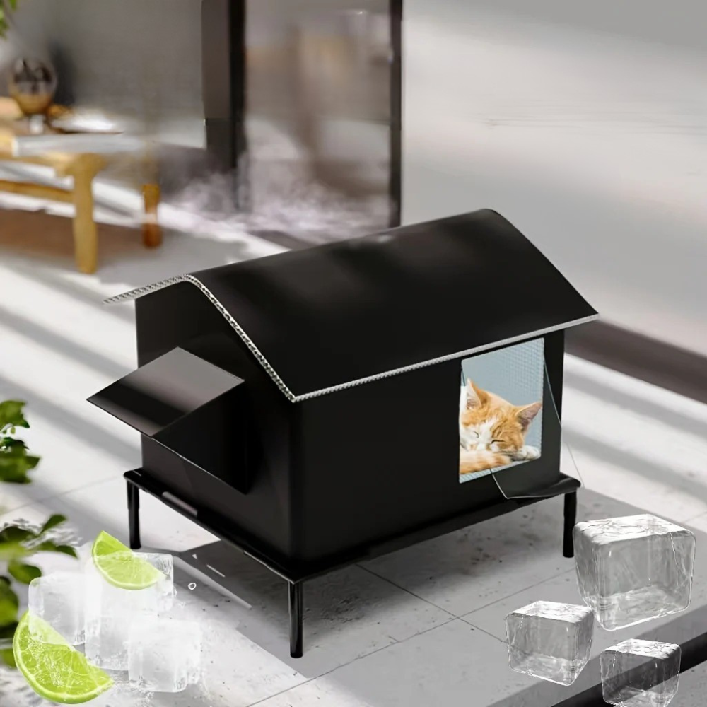 Maison Élevée pour Animaux – Refroidissante et Étanche