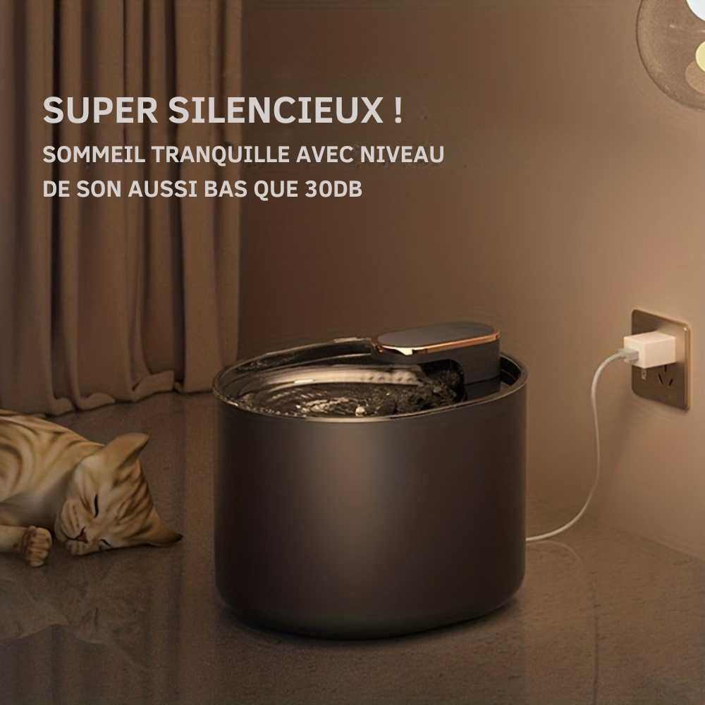Fontaine à eau 3L automatique USB pour Chat & Chien