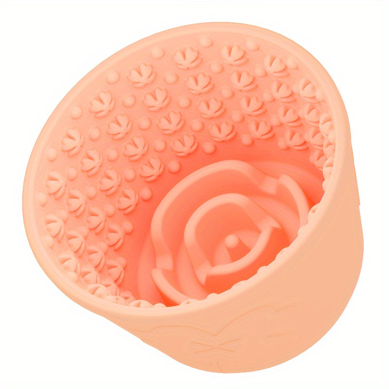 Bol à Lécher Antidérapant avec Ventouse en Silicone pour Chien