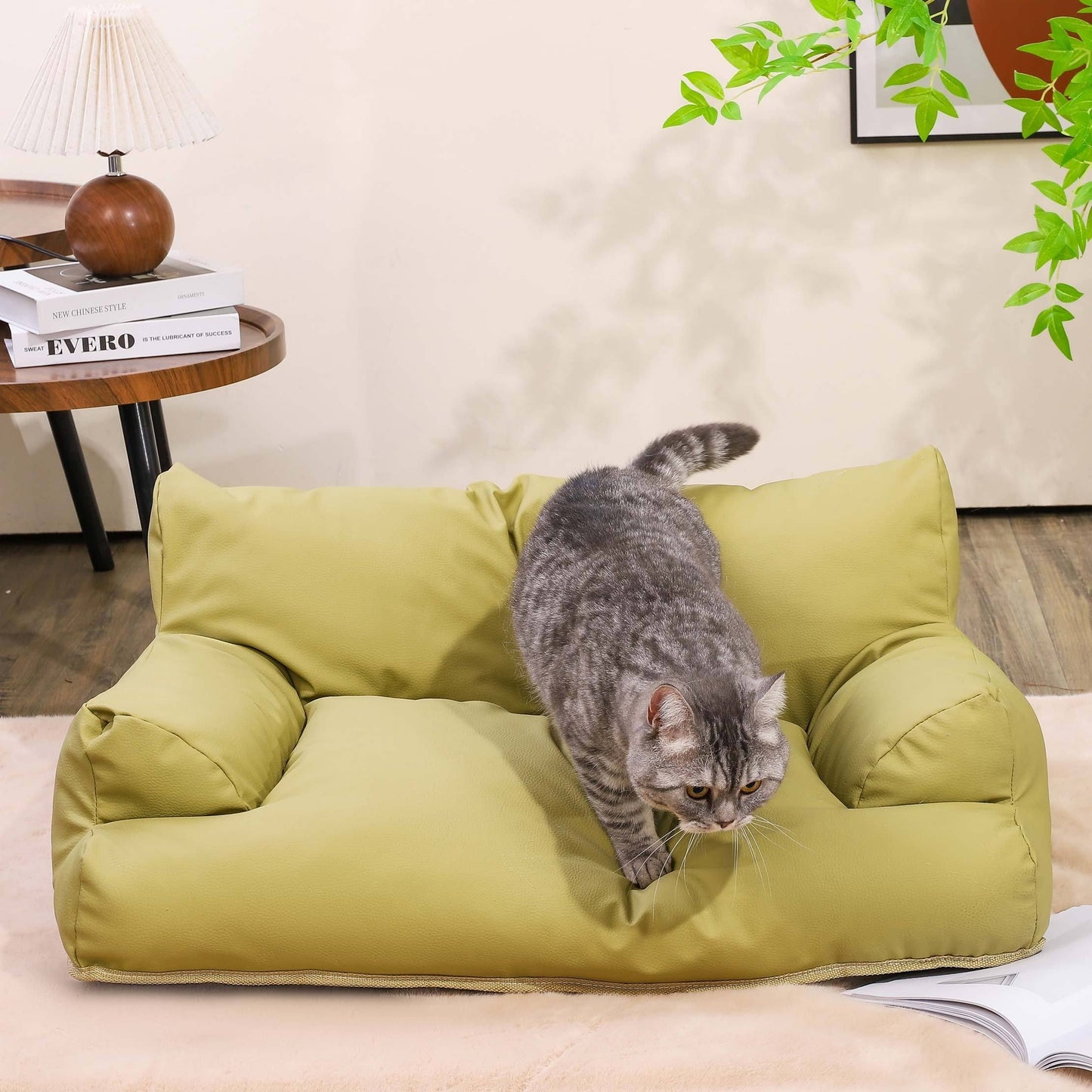 Canapé Imperméable en Similicuir pour Chien et Chat