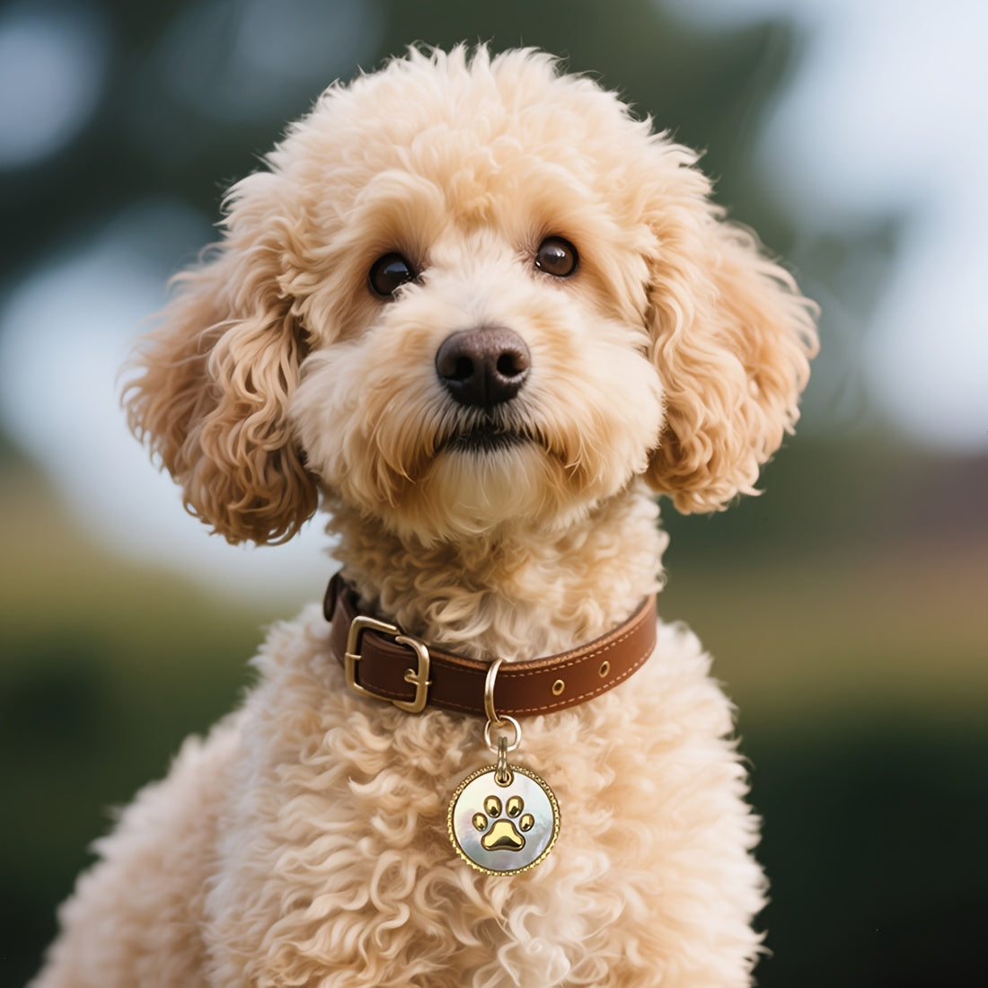 Médaille de Luxe pour Collier de Chien