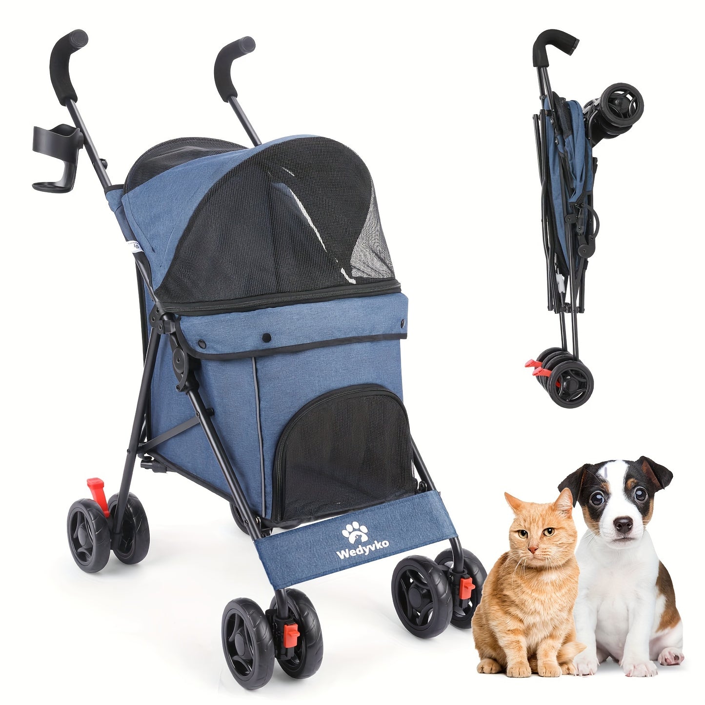 Poussette Animaux Ultra Légère Pliable