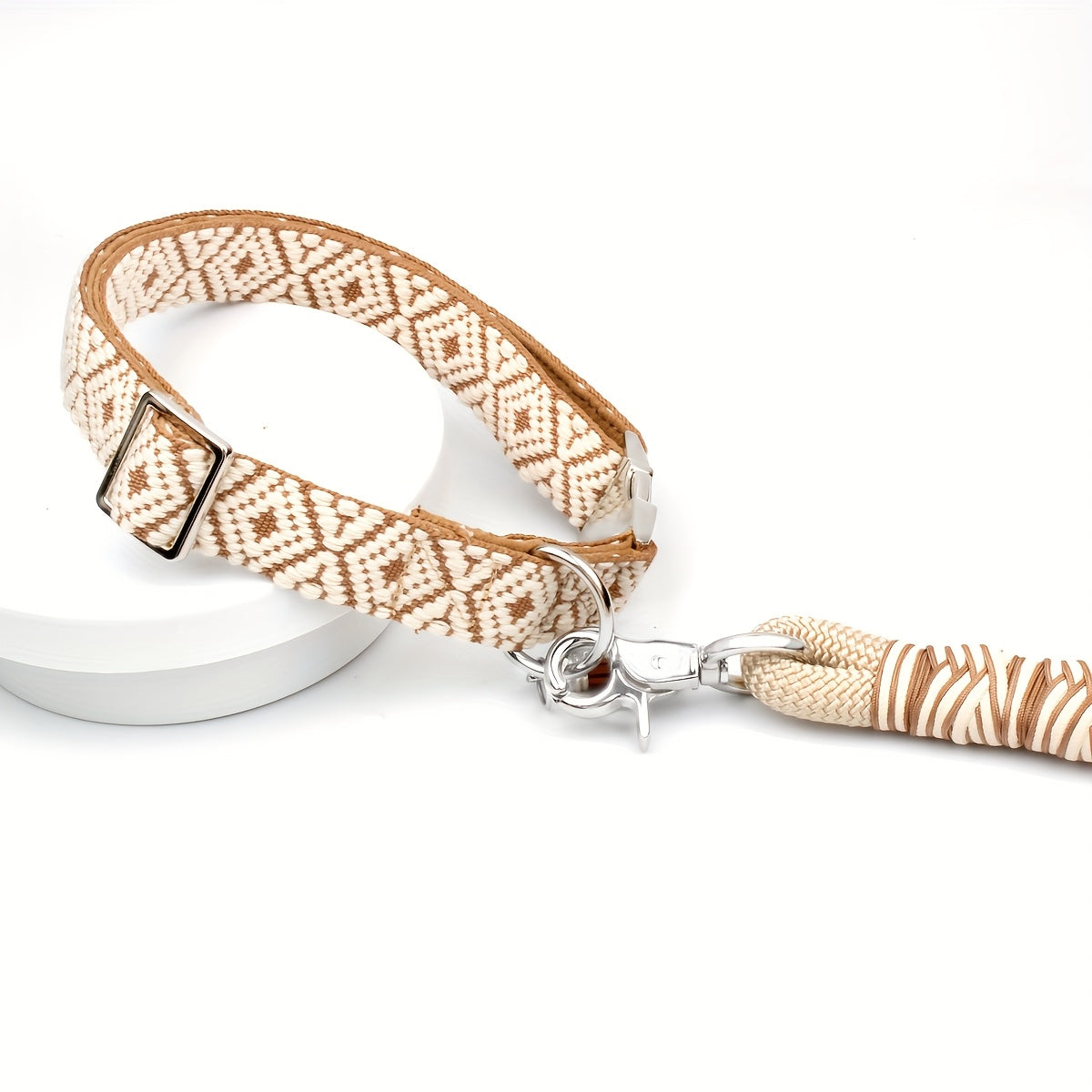 Collier Bohème à motif Géométrique pour Chien