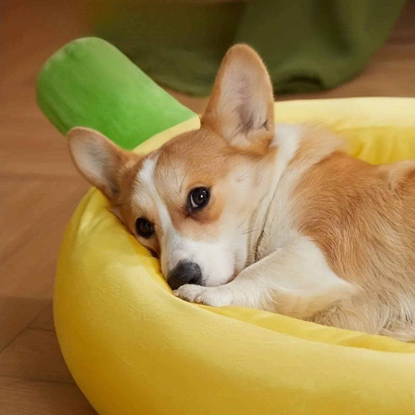 Lit banane moelleux pour Chien et Chat