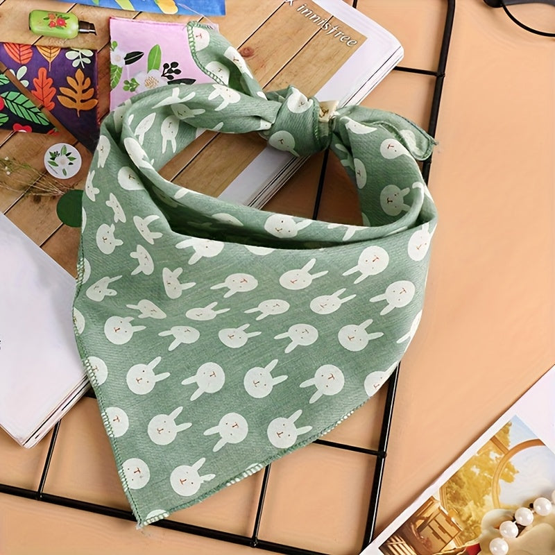 Foulard à Pois en Coton pour Chiens et Chats à Nouer