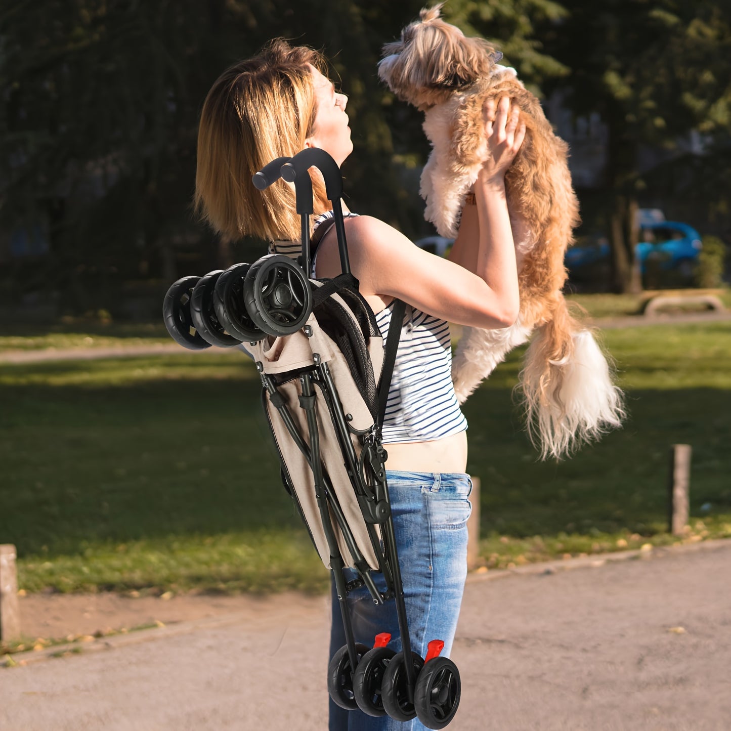 Poussette Animaux Ultra Légère Pliable