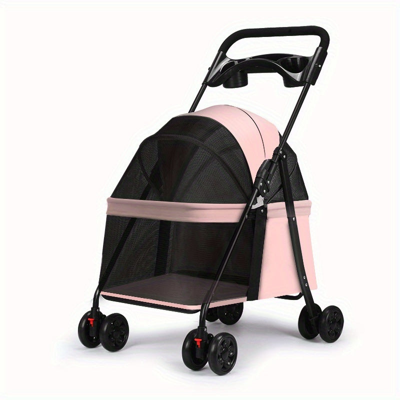 Poussette Convertible Premium pour Chats et Petits Chiens