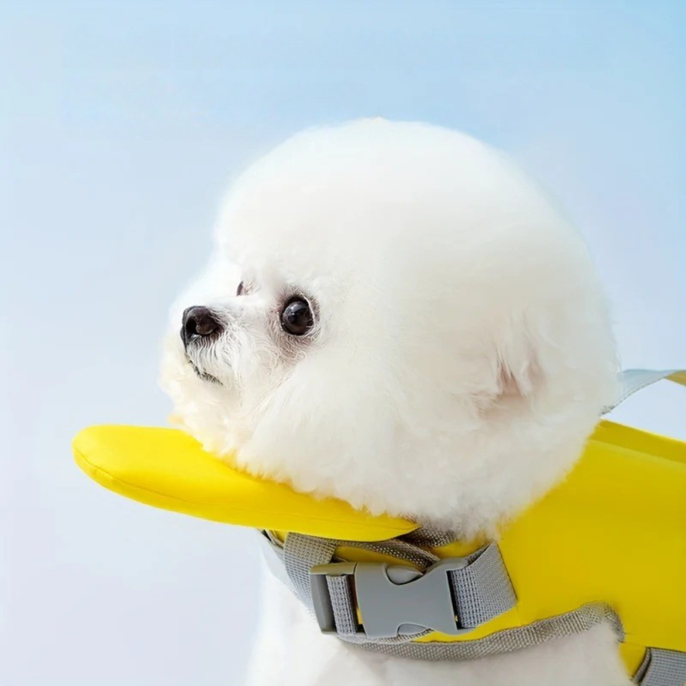 Gilet de Sauvetage Canard pour Chiens avec Poignée de Sécurité