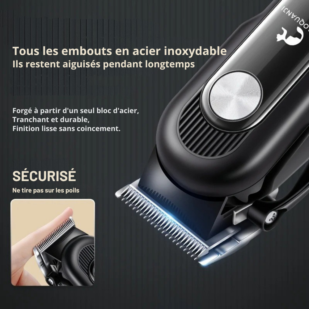 Tondeuse Silencieuse Rechargeable pour Chiens et Chats