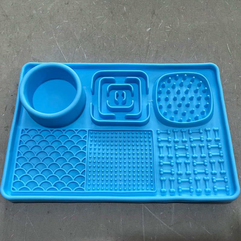 Tapis de Léchage Multifonction 6-en-1 pour Chiens