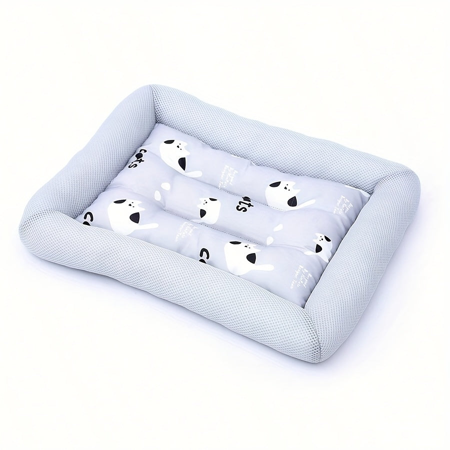 Panier Rafraîchissant Été – Nid Respirant en Maille pour Chien et Chat