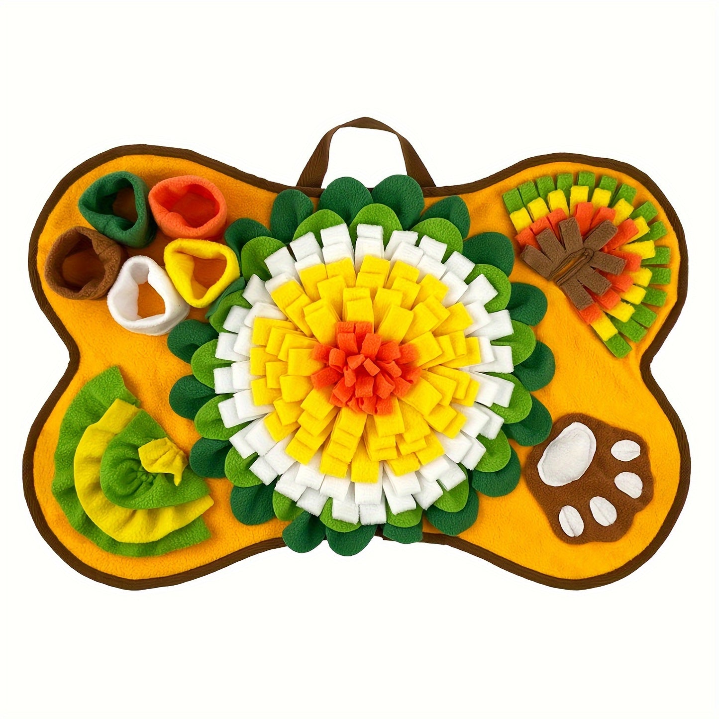 Tapis de Fouille en Forme d’Os pour Chiens