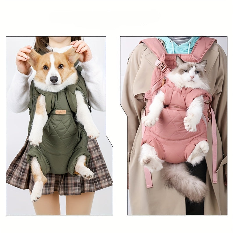 Sac à Dos Matelassé pour Chien ou Chat