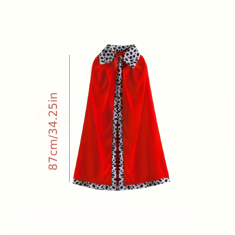 Costume Royal avec Cape et Couronne pour Chiens Moyens