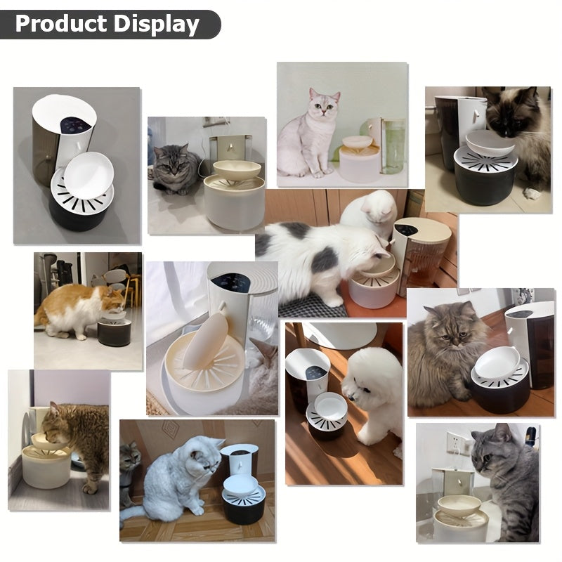 Fontaine à Eau Intelligente pour Chat – 3L avec Recharge USB et Batterie
