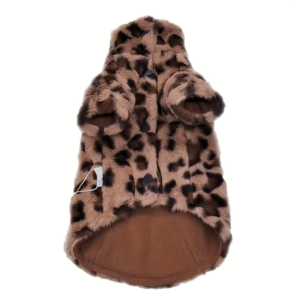 Manteau Léopard Doublé pour Chats Sans Poils – Duomasumi