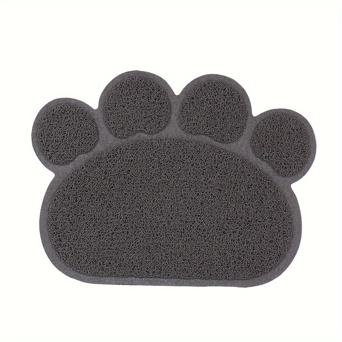 Tapis de Litière Antidérapant en Forme de Patte