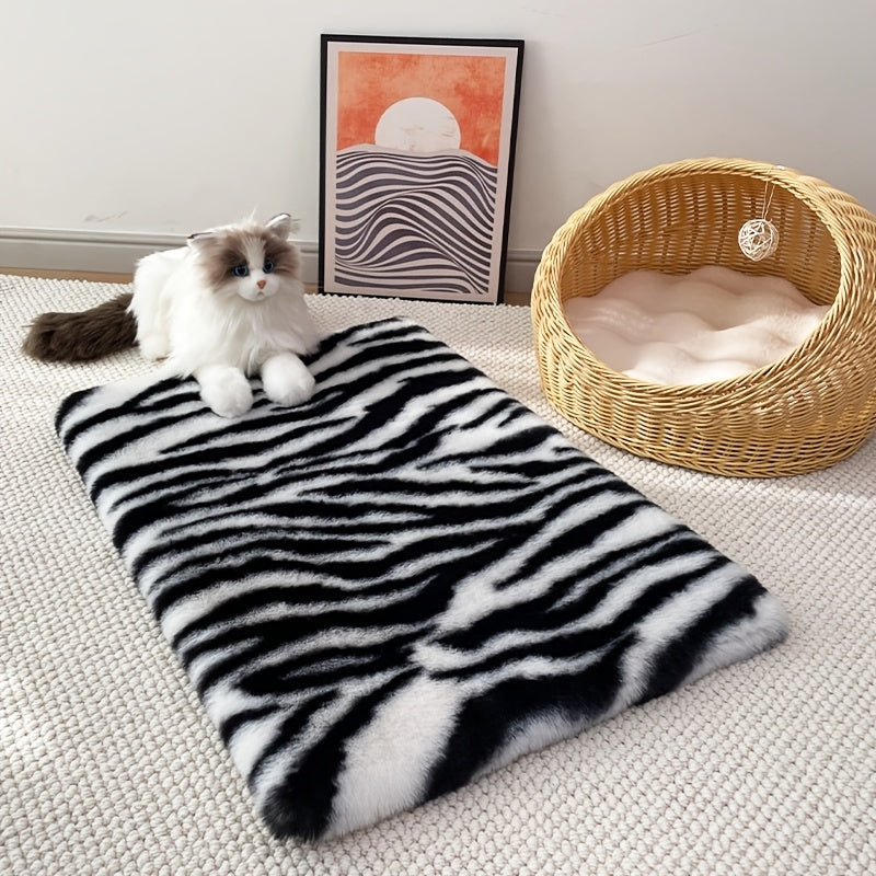 Tapis Doux en Fausse Fourrure pour Chiens et Chats
