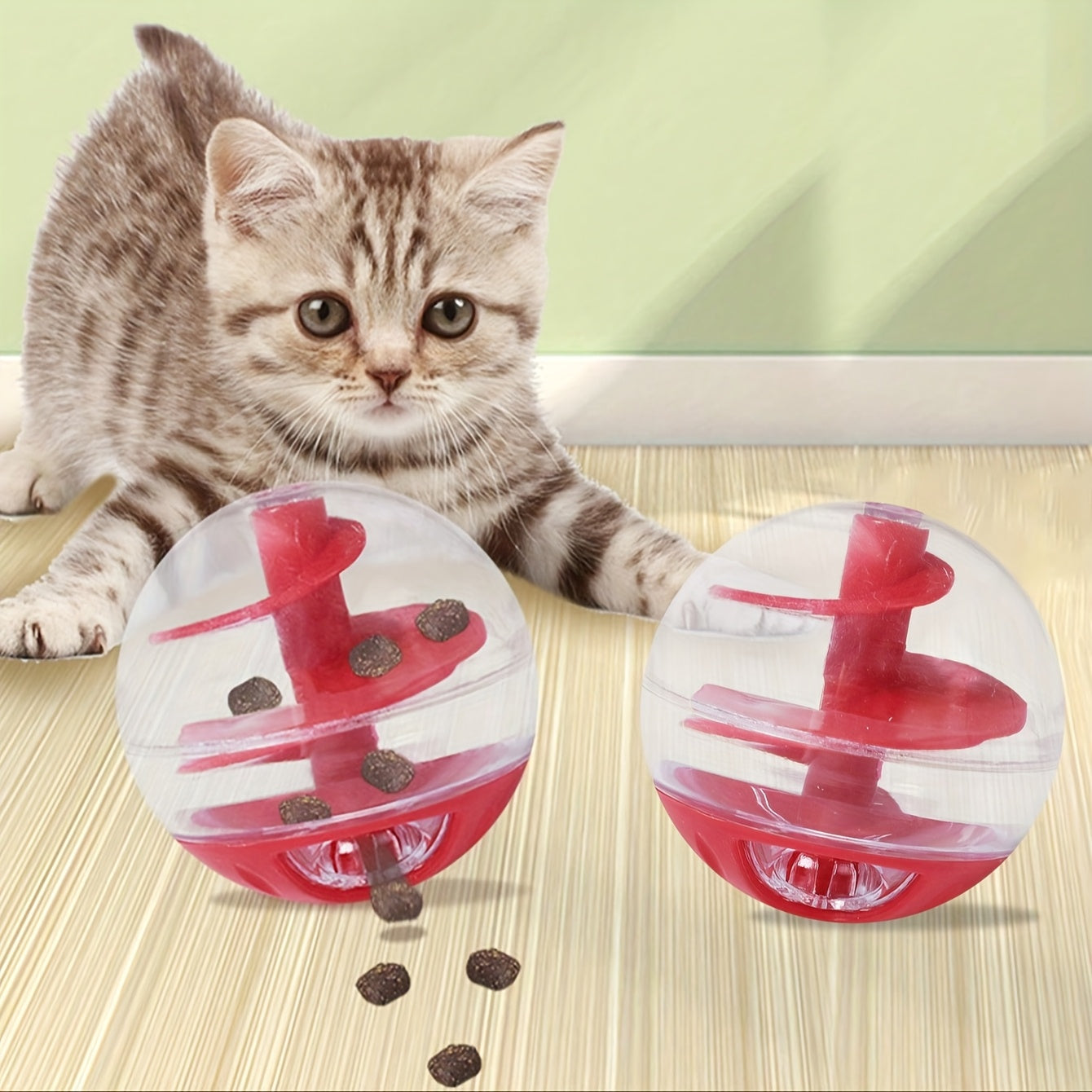 Balle Distributeur de Friandises Interactive pour Chat