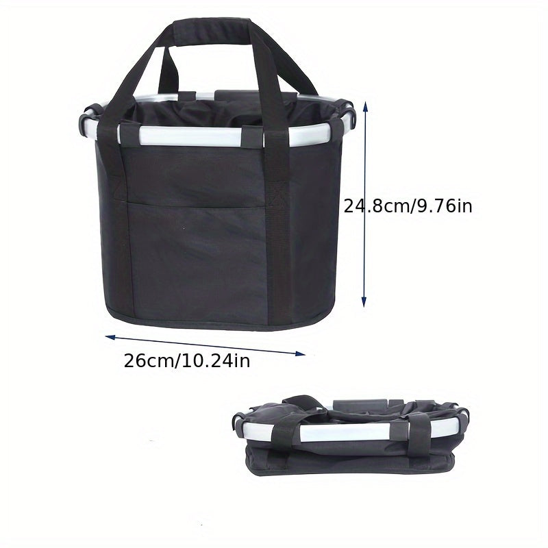 Panier avant pour chien à vélo pliable et amovible