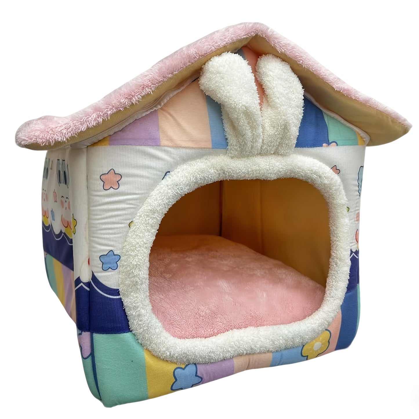 Maison Douillette Lapin pour Chiens et Chats