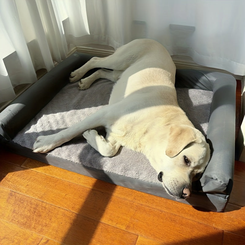 Canapé Orthopédique avec Mousse Massage 25D pour Chien et Chat