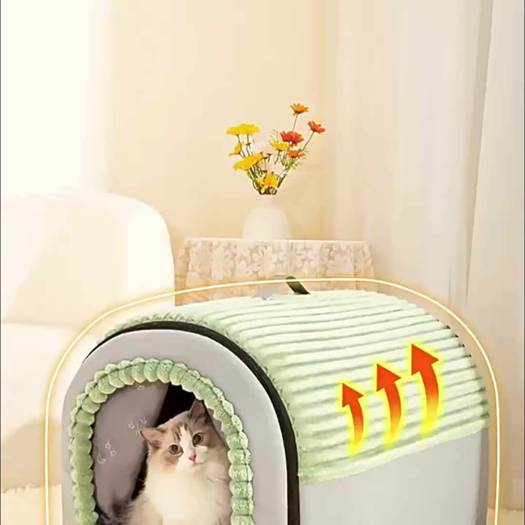 Maison style Lodge démontable pour Chien et Chat