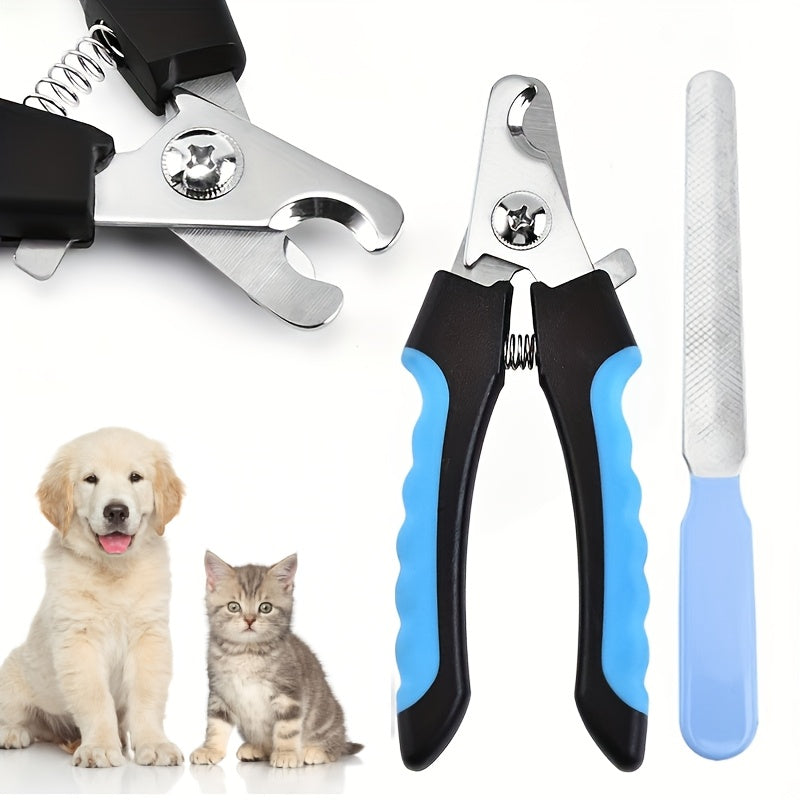 Coupe-Griffes Professionnel et Lime pour Chiens et Chats