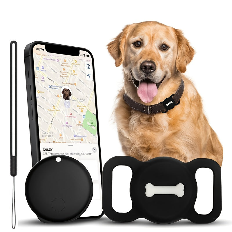 Traceur GPS Collier pour iOS – Étui Silicone Antichoc Inclus