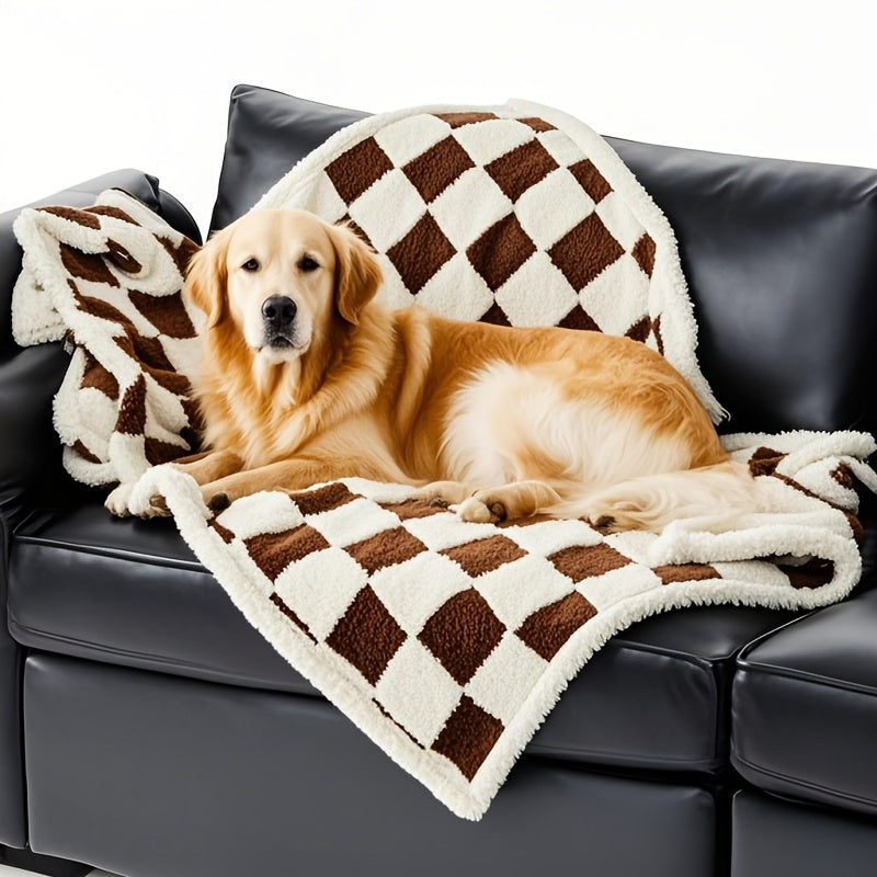 Couverture Moelleuse à Motif pour Chiens