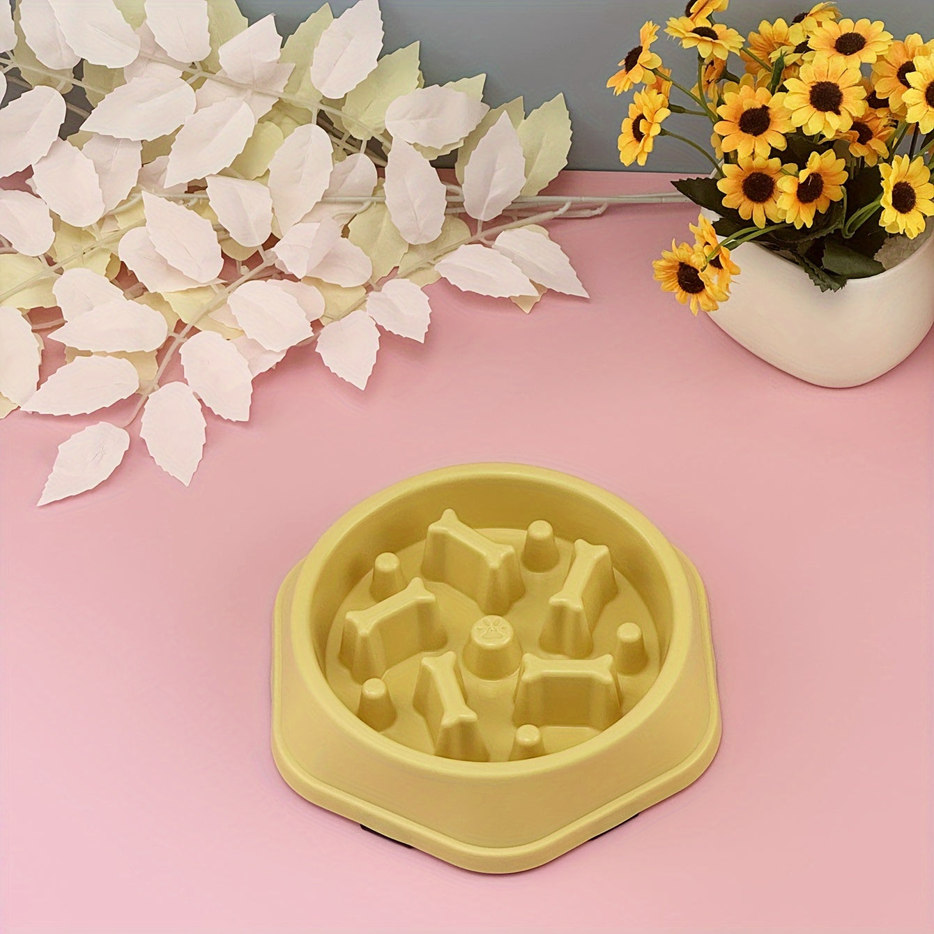 Gamelle anti-glouton ludique pour chien et chat
