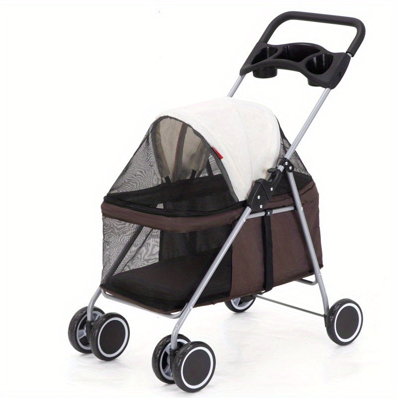 Poussette Pliable pour Chiens et Chats