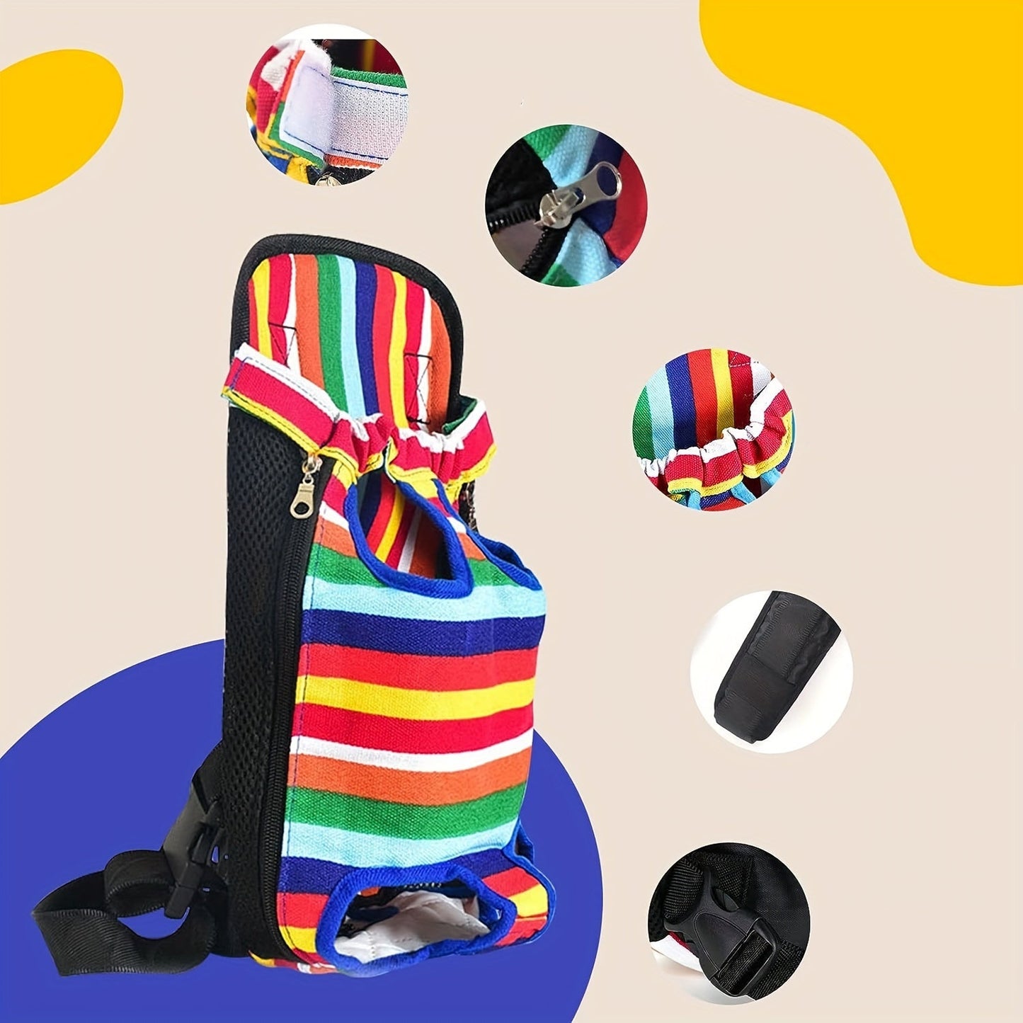 Sac à Dos Porte-Animal pour petit Chien et Chat