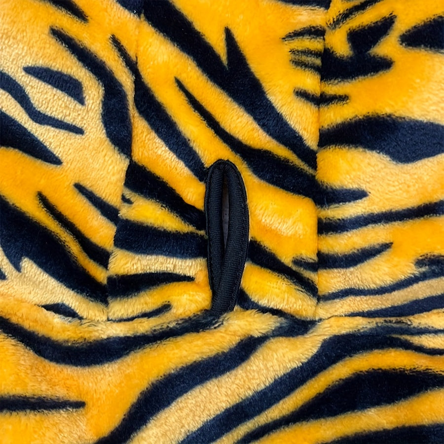 Déguisement Polaire Motif Vache ou Tigre pour Chiens Grands