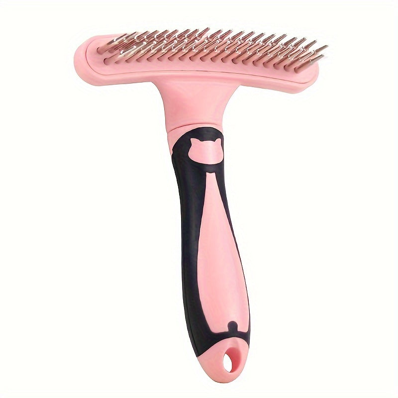 Brosse Démêlante à Double Rangée pour Chiens et Chats