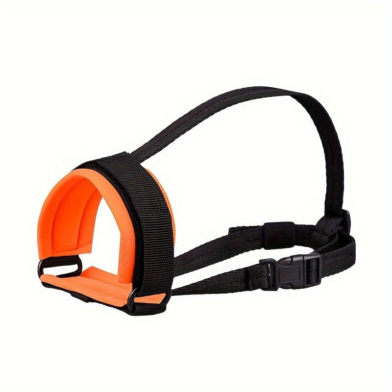 Muselière Ajustable en Maille Respirante pour Chiens