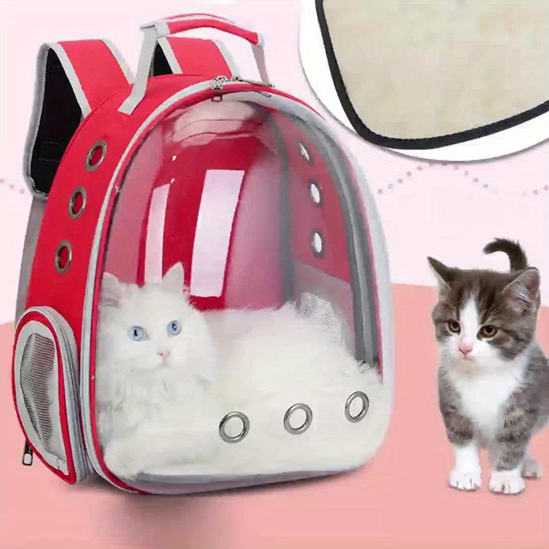 Sac à Dos Transparent pour Chat et Petit Chien