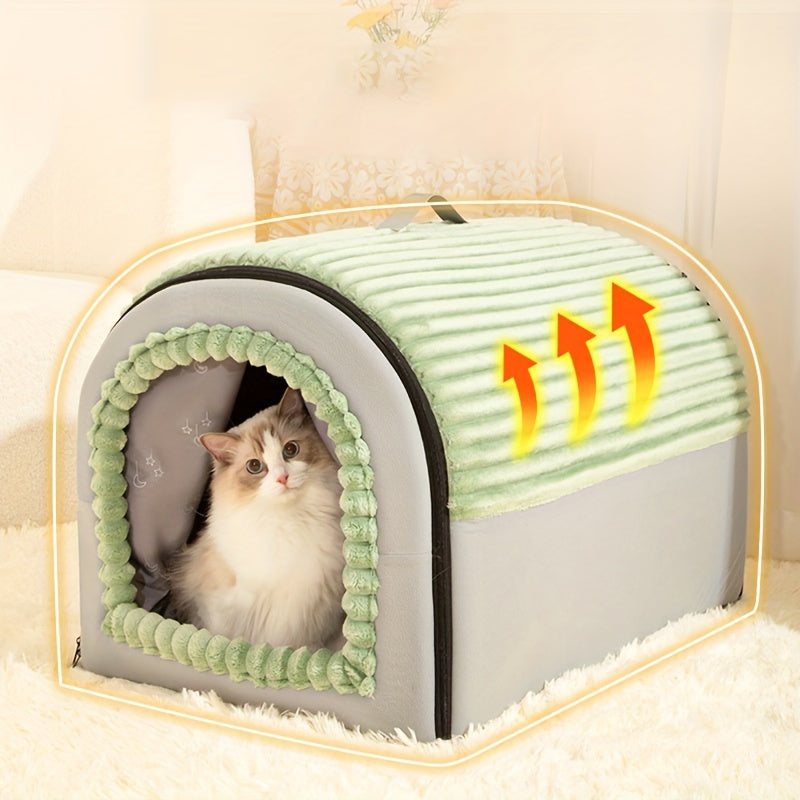 Maison style Lodge démontable pour Chien et Chat