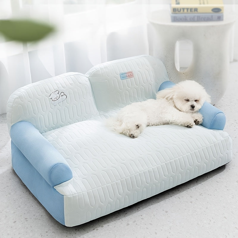 Canapé rafraîchissant en tissu respirant pour chien et chat