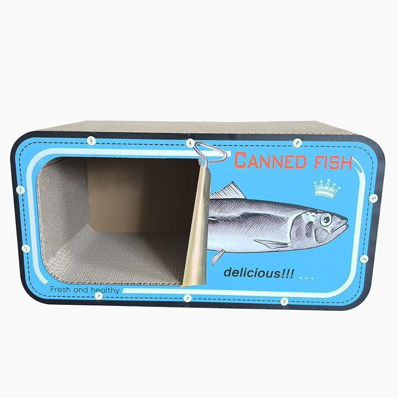 Maison en Carton Boîte de Conserve de Poisson