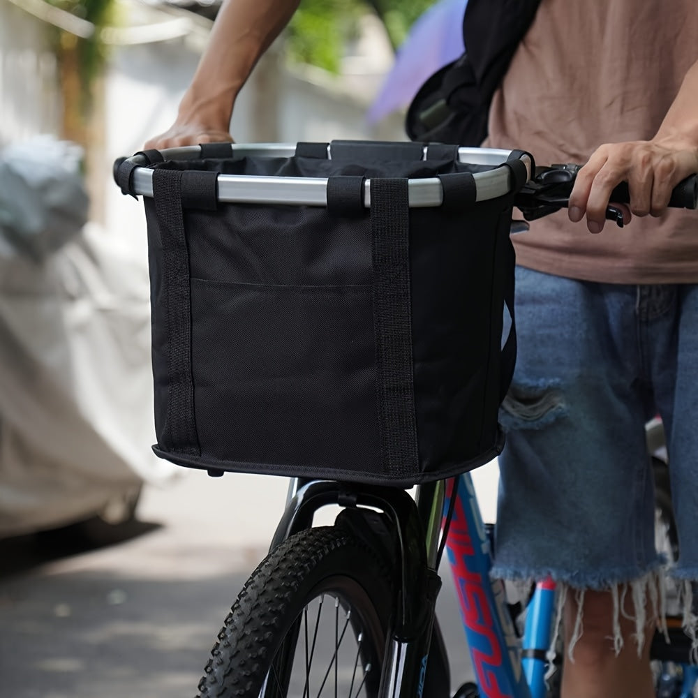 Panier avant pour chien à vélo pliable et amovible