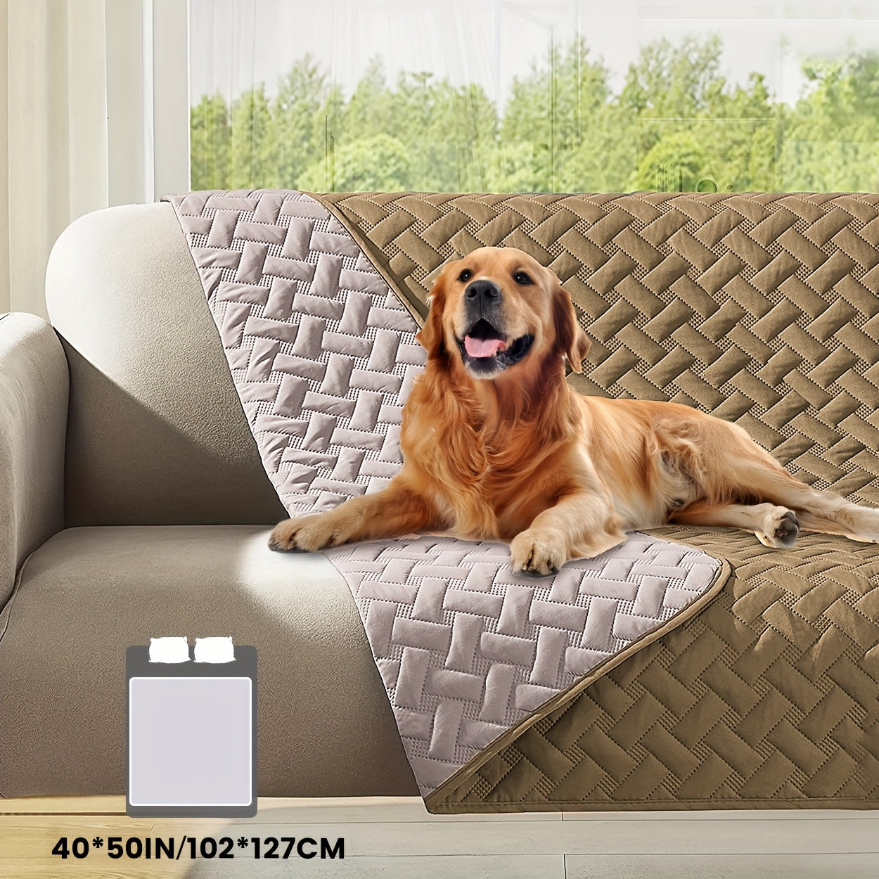 Couverture Imperméable Double Face pour Chiens et Chats