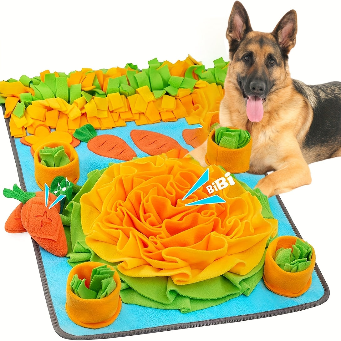 Grand Tapis de Fouille – Jouet de Recherche Olfactive pour Chien